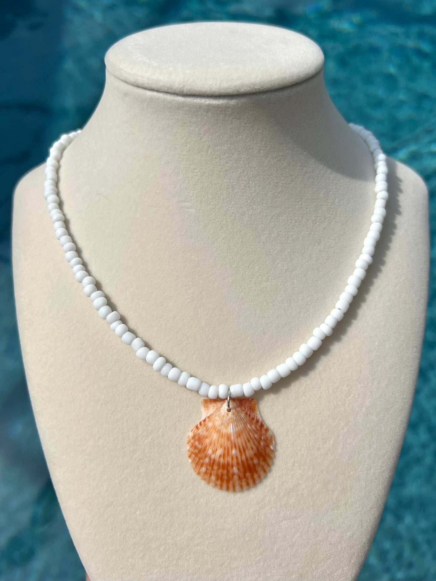 Summer shell necklaces