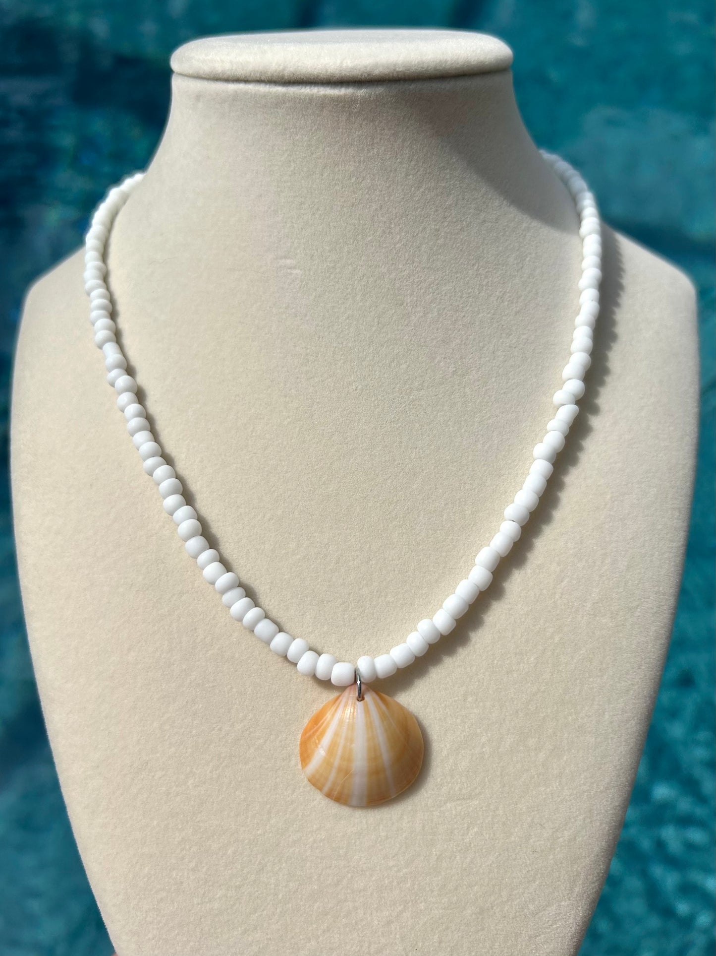 Summer shell necklaces