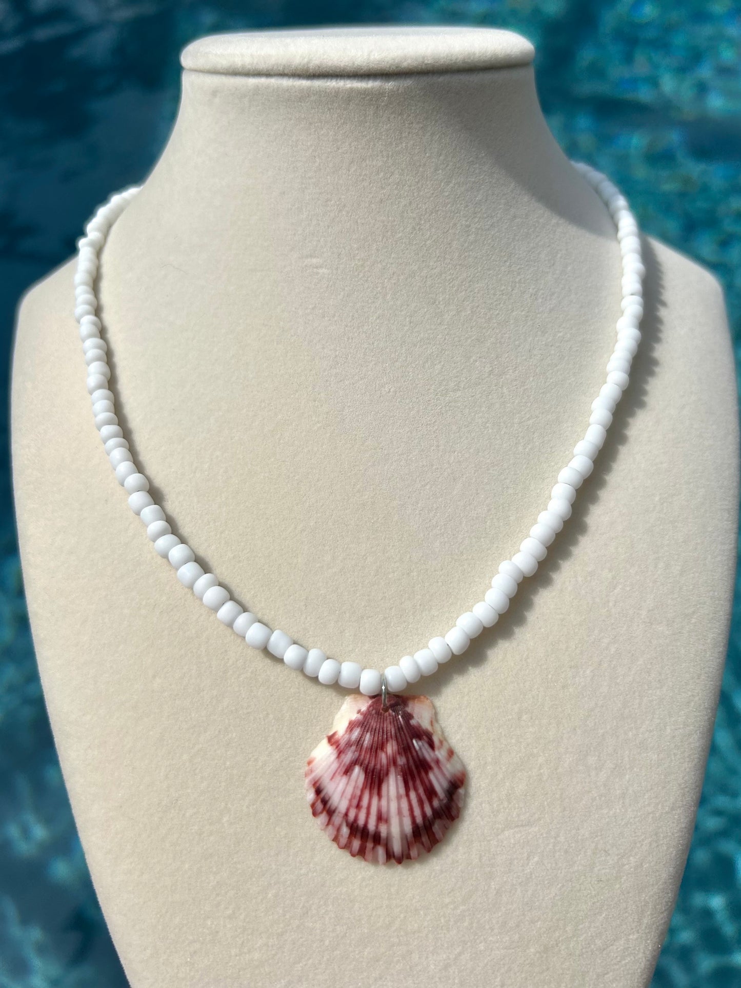 Summer shell necklaces