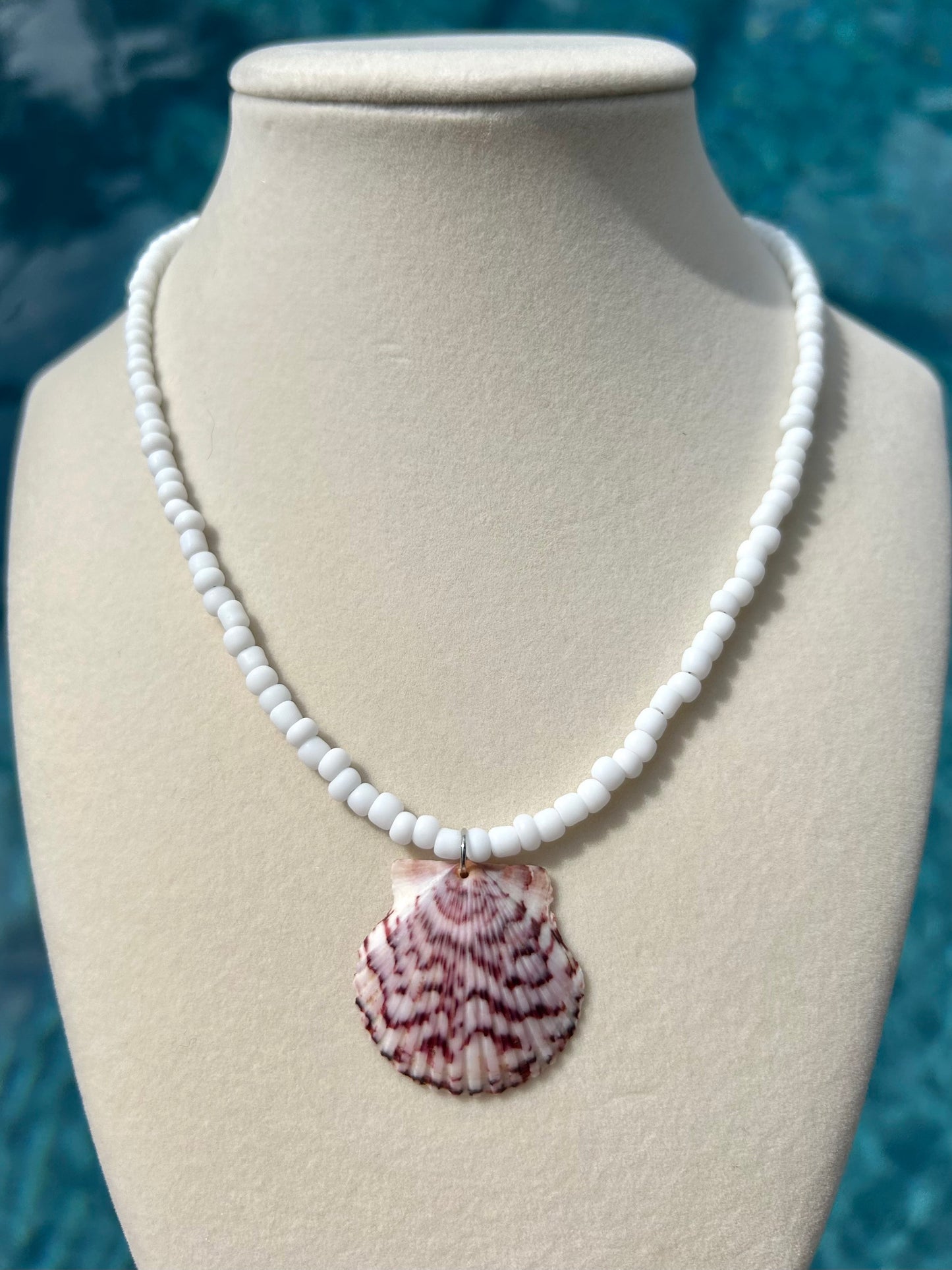 Summer shell necklaces