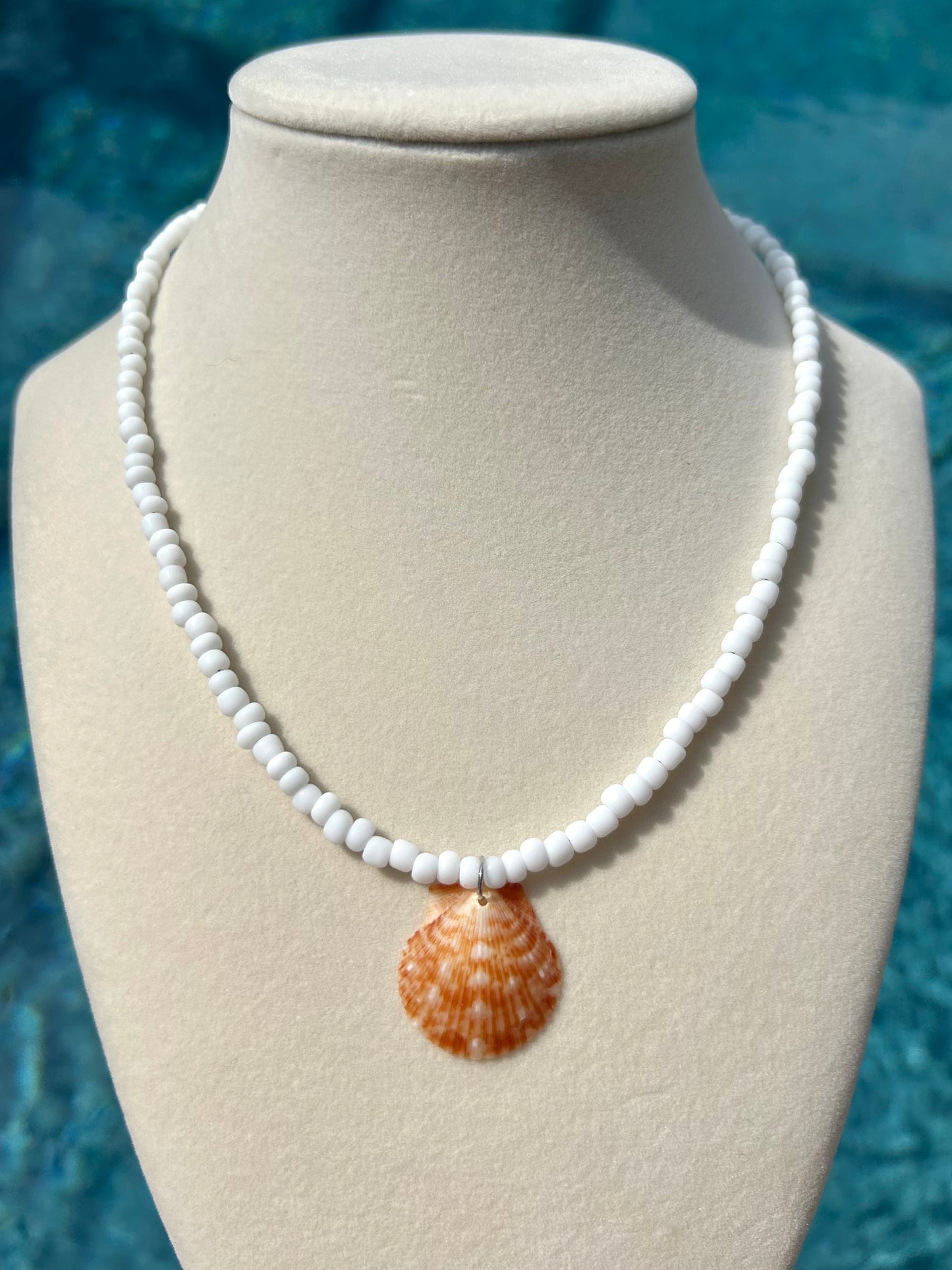 Summer shell necklaces